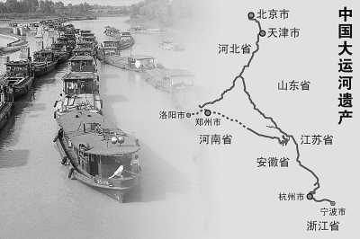记者从正在扬州召开的“大运河保护和申遗工作会议&rdquo