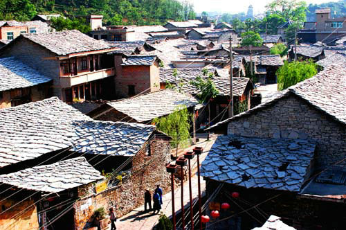 布依族特色民居-土掌房与石建筑