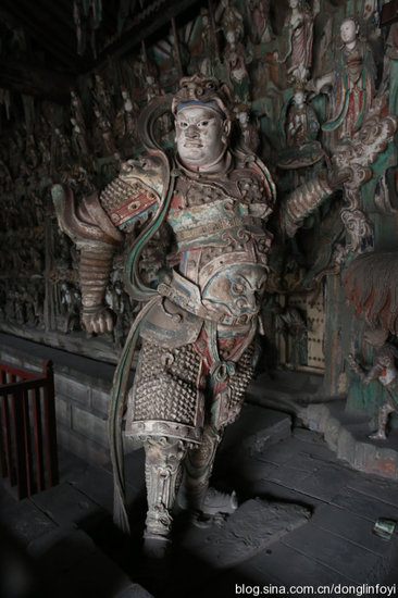 从韦驮像来看双林寺雕塑艺术的静与动