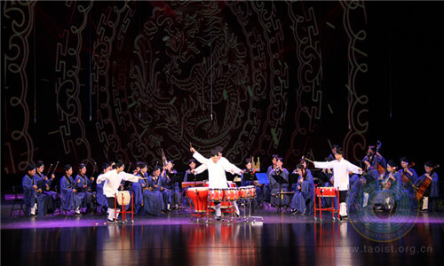 参演团队有上海城隍庙道乐团,吉林省道教乐团,道乐团,武当山