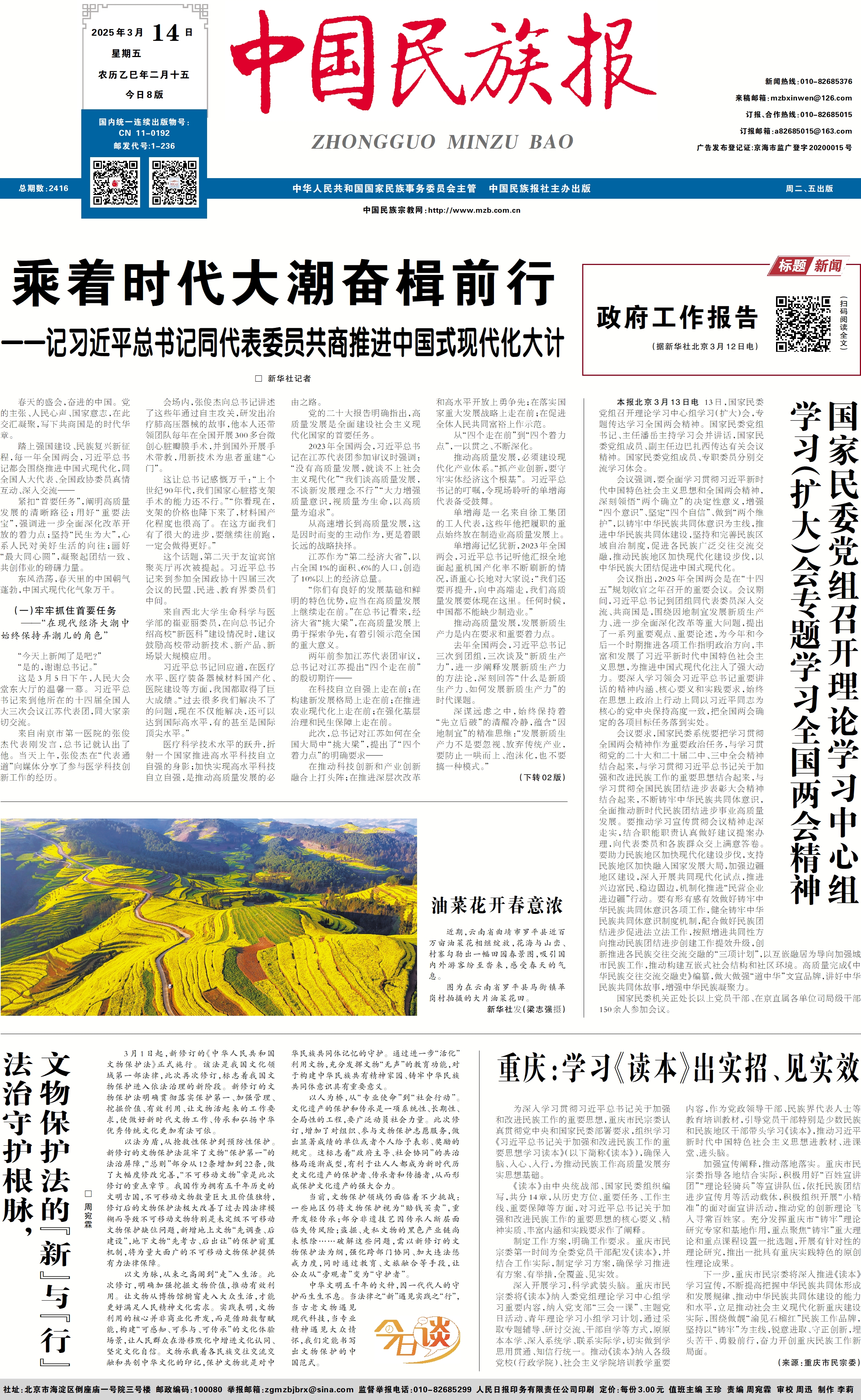 电子民族报跳转页